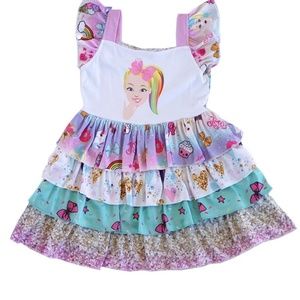 JOJO SIWA RUFFLE DRESS!!!